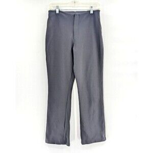 Equestrian Designs Santa Barbara Vintage Black Ribbed Stretch Pants Size Medium